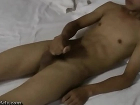 Straight guys and gay teenagers masturbate with Asian big cocks