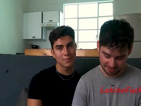 Gay sex video featuring Adrian Andres and a stranger