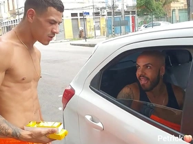 Gifted Brazilian stud Augusto Phellipe in steamy gay encounters