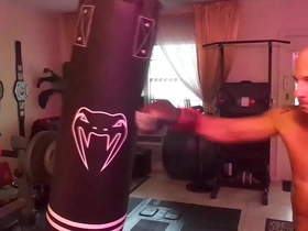 Maxxx Loadz, the porn star champion, showcases his ripped body and sexy moves