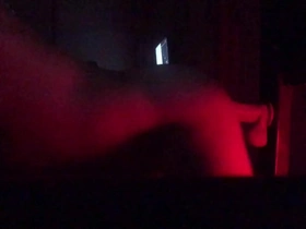 Intense anal penetration with gay dildo