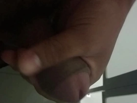 Solo play with my Japanese lover's tool