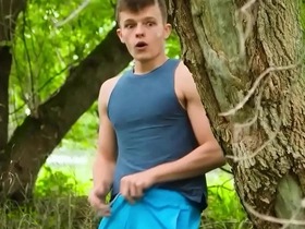 Tobias and Justin's passionate reunion: A gay porn extravaganza